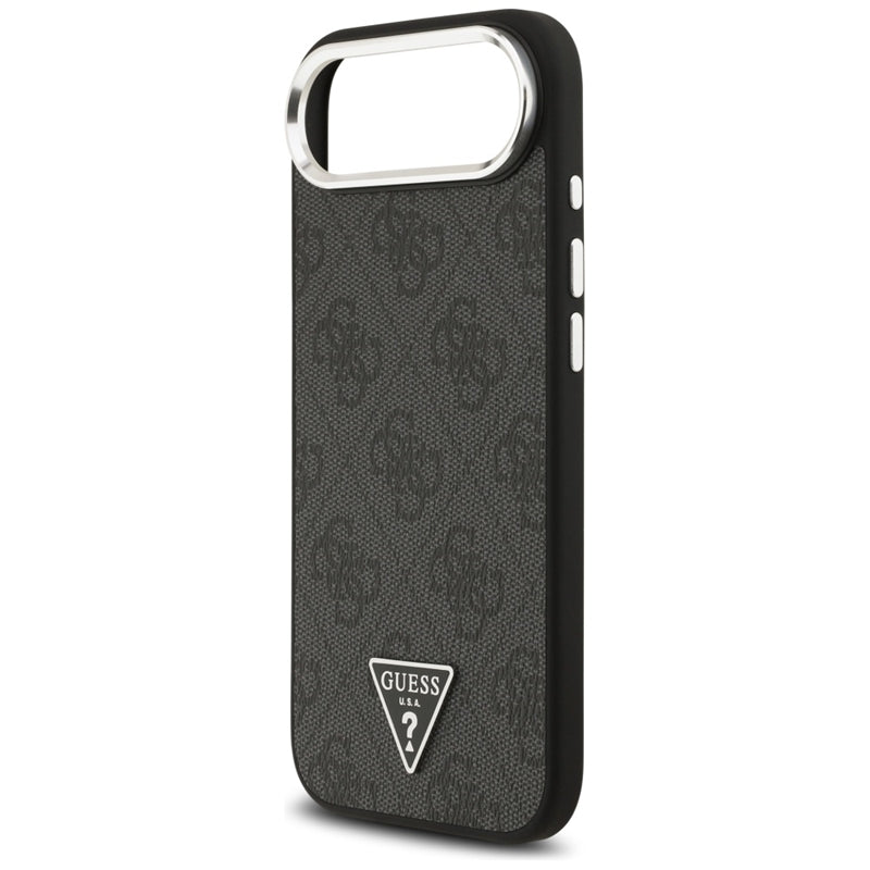 Guess 4G Triangle Logo MagSafe dėklas iPhone Air (juodas)