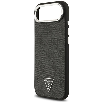Guess 4G Triangle Logo MagSafe dėklas iPhone Air (juodas)