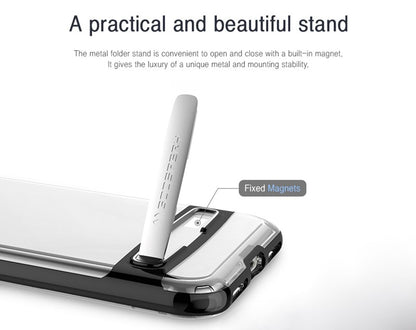 Mercury Dream Bumper – dėklas, skirtas „Samsung Galaxy S9“ su metaliniu stovu (auksinis)