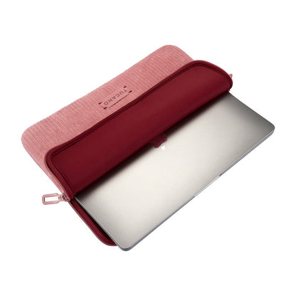 TUCANO Velluto 2 – Dėklas „MacBook Pro 14" / Nešiojamam kompiuteriui 13" (rožinis)