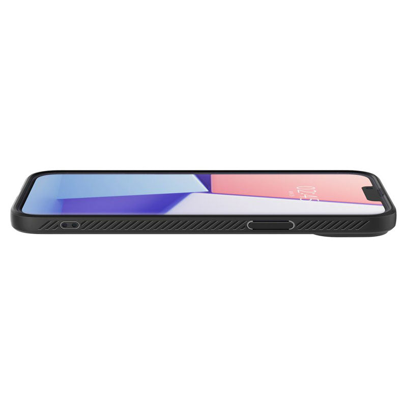 Spigen Liquid Air – dėklas skirtas iPhone 14 (juodos spalvos)
