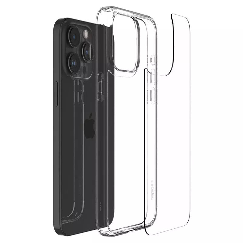Spigen Airskin Hybrid – dėklas skirtas iPhone 15 Pro Max (skaidrus)