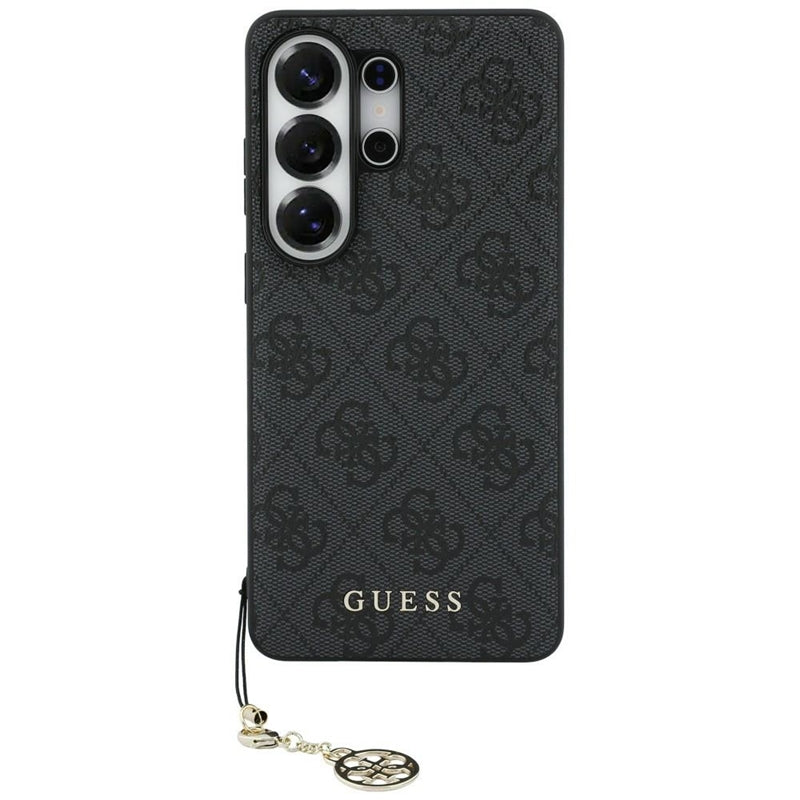 Guess 4G Classic Logo Charm MagSafe dėklas - Samsung Galaxy S26 Ultra (Juodas)