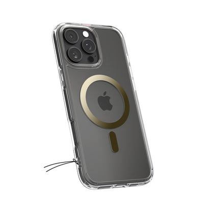 Spigen Ultra Hybrid Mag MagSafe - Dėklas skirtas iPhone 16 Pro Max (auksinis)