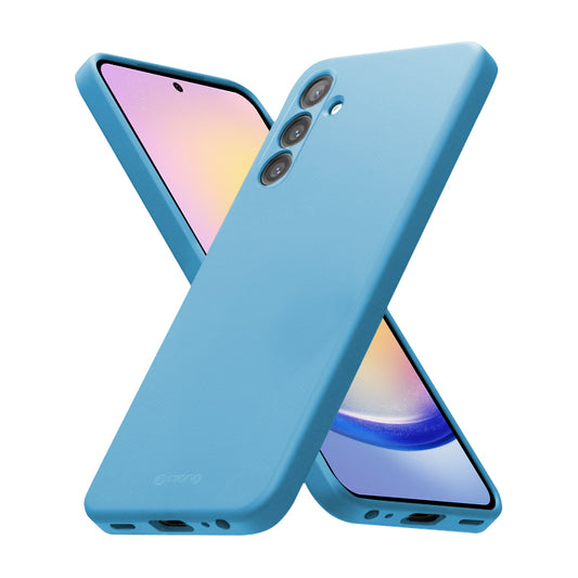 Crong Color Cover – dėklas, skirtas „Samsung Galaxy A25 5G“ (mėlynas)