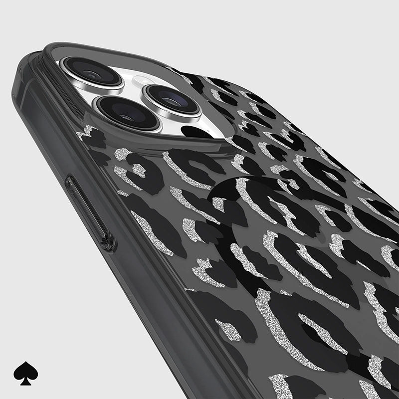 Kate Spade New York apsauginis „MagSafe“ dėklas, skirtas „iPhone 16 Pro Max“ (City Leopard)