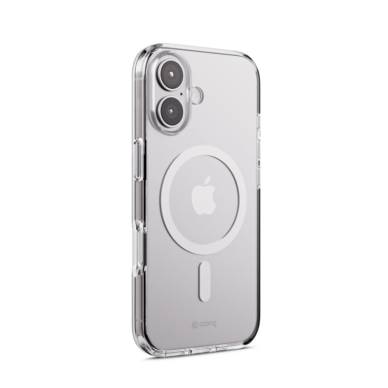 Crong Clear MAG Cover - „MagSafe“ iPhone 17 dėklas (Skaidrus)
