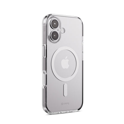 Crong Clear MAG Cover - „MagSafe“ iPhone 17 dėklas (Skaidrus)