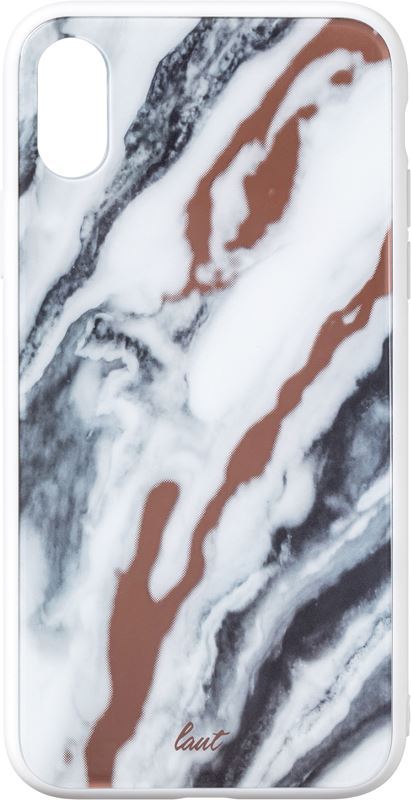 Laut MINERAL GLASS – dėklas, skirtas iPhone Xs Max (Mineral White)