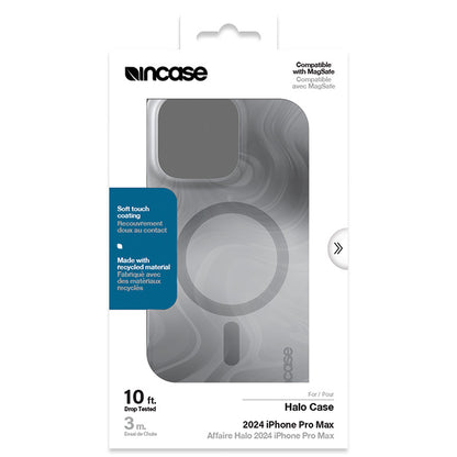 Incase Halo dėklas MagSafe – dėklas iPhone 16 Pro Max (Oil Slick Smoke)