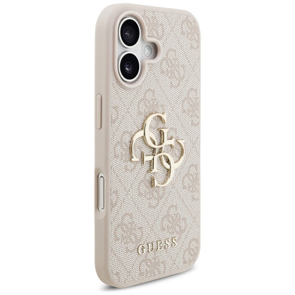 Guess 4G Big Logo dėklas iPhone 17 (rožinis)