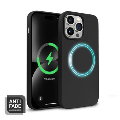 "Crong Color Cover" magnetinis dėklas "iPhone 14 Pro" (juodas)