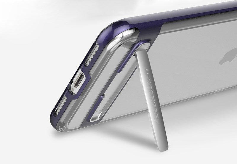Mercury Dream Bumper – dėklas, skirtas „Samsung Galaxy S9“ su metaliniu stovu (auksinis)