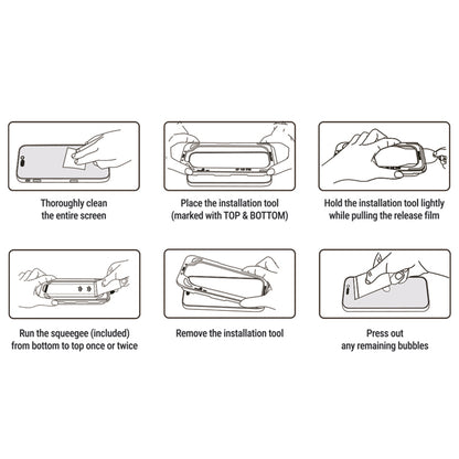Crong EasyShield 2 vnt. – Grūdintas stiklas, skirtas iPhone 17 Pro Max / iPhone 16 Pro Max (2 vnt.) Crong