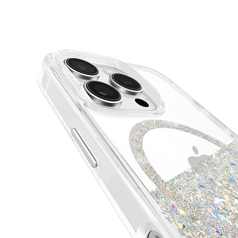 Case-Mate Karat MagSafe – Dėklas iPhone 16 Pro (Holografinis Muilo Burbulas)