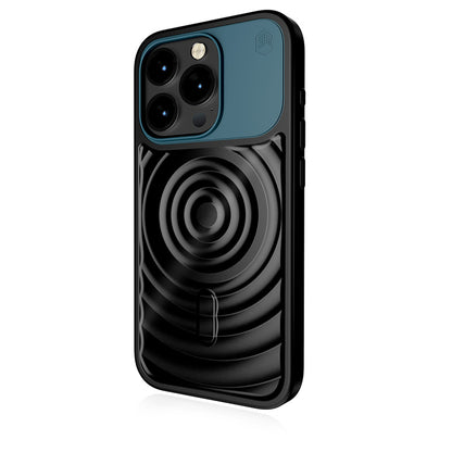 STM Reawaken Ripple MagSafe - Dėklas, skirtas „iPhone 15“ (juoda / „Atlantic“)