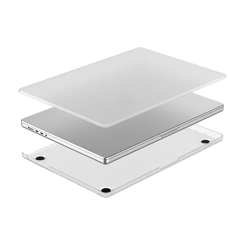 Incase kietas dėklas, skirtas „MacBook Pro 16 colių“ (M4/M3/M2/M1/2024–2021) (taškeliais / skaidrus)