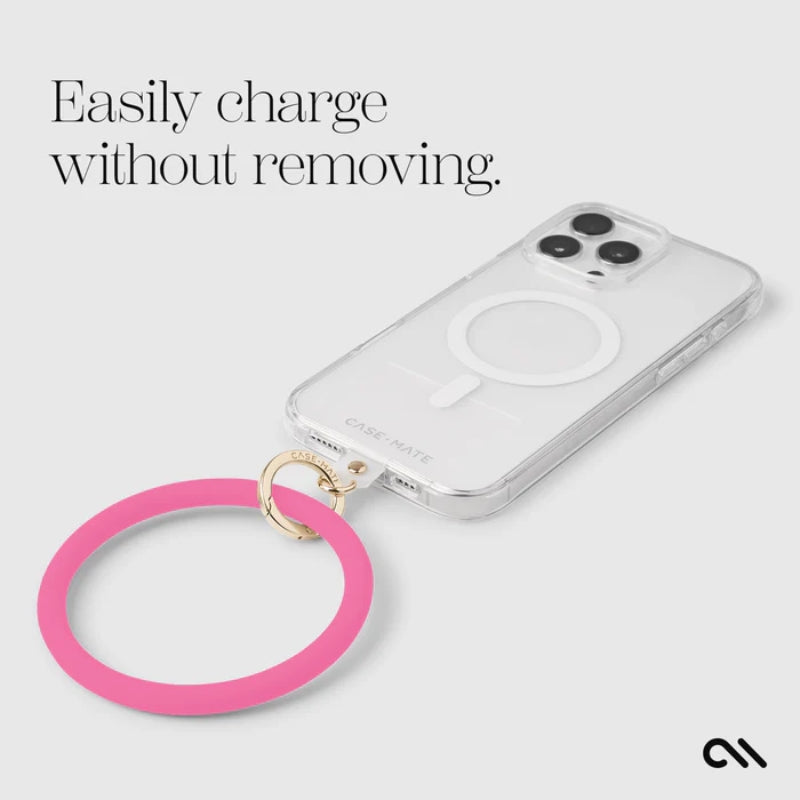 Case-Mate Telefono Apyrankė - Riešo Dirželis Išmaniajam Telefonui (Fuksija)