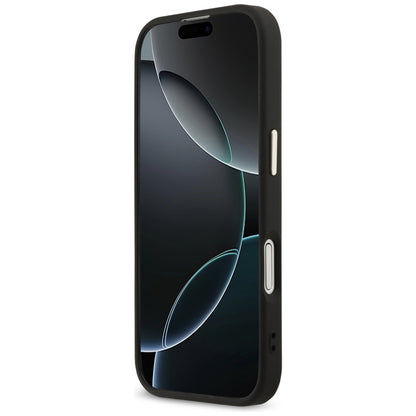 Guess 4G Big 4G Klasikinis Logotipas - Dėklas iPhone 17 (Juoda / Auksinė)