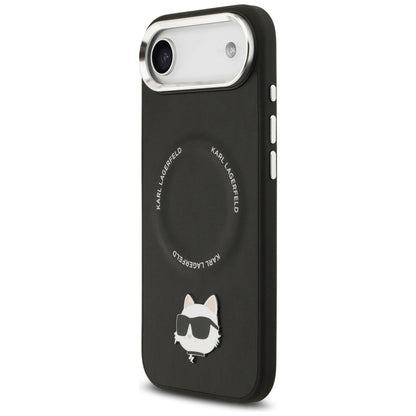 Karl Lagerfeld Choupette Smeigtukas MagSafe - Dėklas iPhone Air (juodas)
