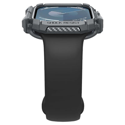 Spigen Rugged Armor - dėklas, skirtas Apple Watch 10 46 mm (tamsiai pilka)