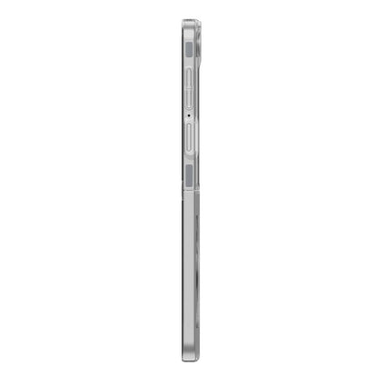 Spigen Airskin Mag MagSafe – dėklas, skirtas Samsung Galaxy Z Flip 7 (Skaidrus/Baltas)