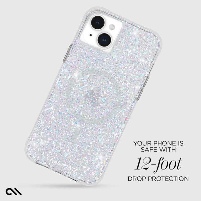 Case-Mate Twinkle MagSafe – „iPhone 15 Plus“ dėklas („Disco“)