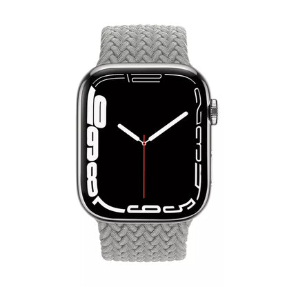 Crong Wave Band – Pinta apyrankė, skirta Apple Watch 38/40/41/42 mm (šviesiai pilka)