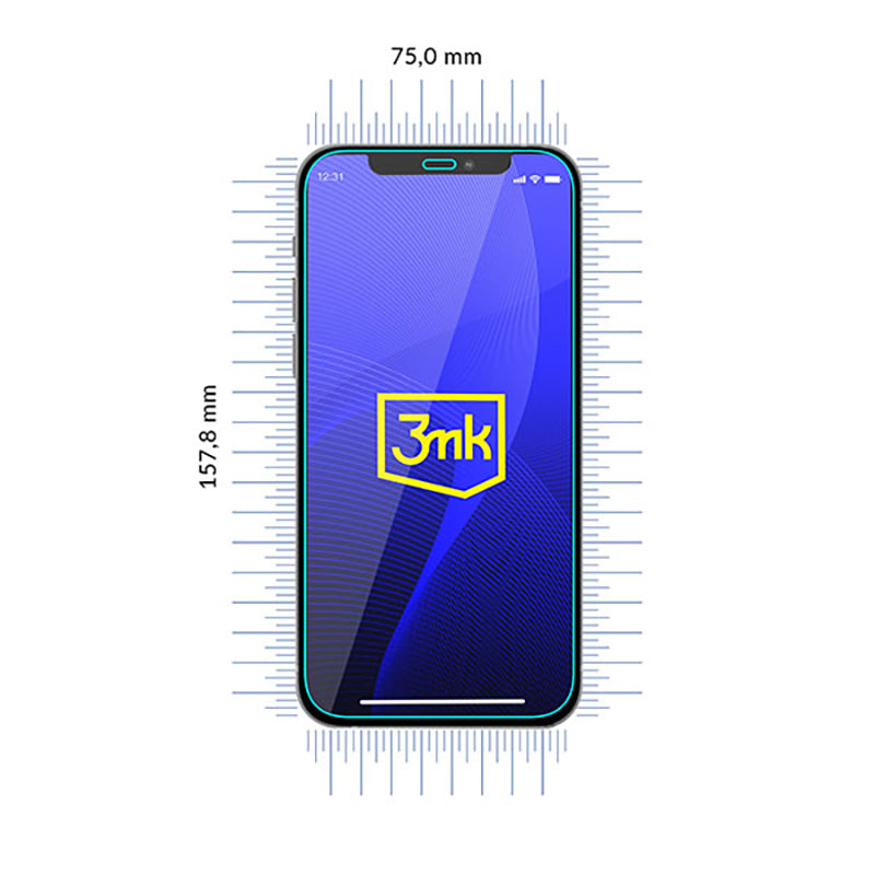 3mk FlexibleGlass – hibridinis stiklas, skirtas „iPhone 12 Pro Max“