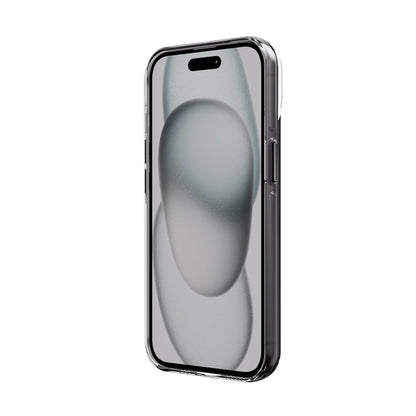 Crong Clear MAG Pro – iPhone 15 MagSafe dėklas (juodas)