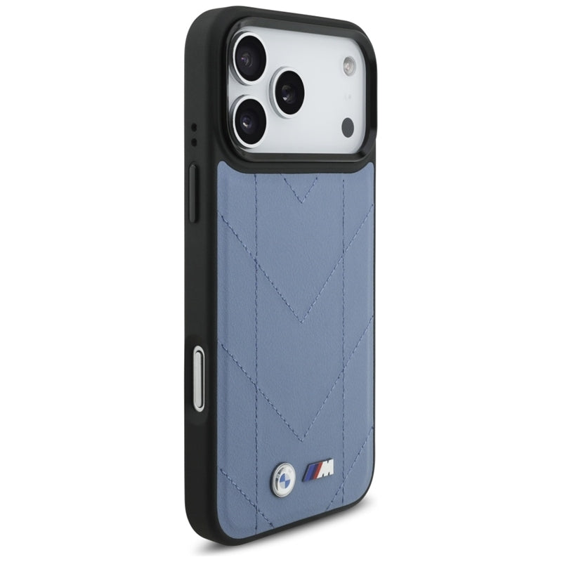 BMW M Dyjuotas dėklas su MagSafe logotipo „iPhone 17 Pro Max“ (mėlynas)