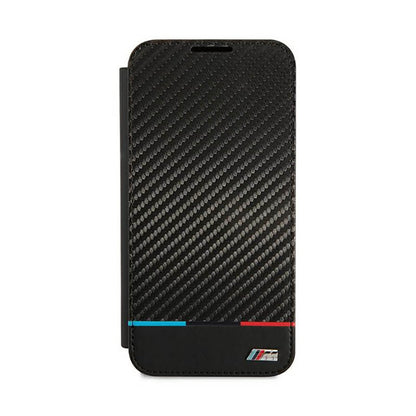 BMW knygos tipo M kolekcijos trikampiai – dėklas, skirtas „Samsung Galaxy S22+“ (juodas)