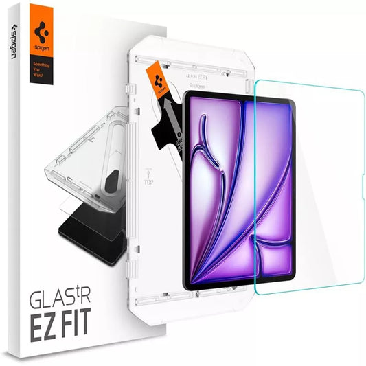 Spigen GLAS.TR EZ FIT - grūdintas stiklas skirtas iPad Air 13" M3 (2025) / M2 (2024) (skaidrus)