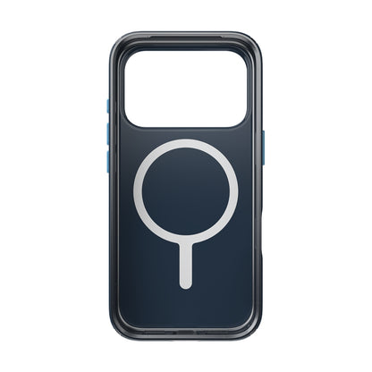 Speck Presidio Lux MagSafe – dėklas iPhone 17 Pro (Deep Sea Fade / Black / Spell Blue)