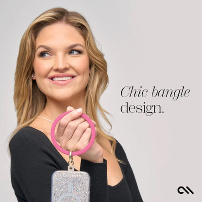 Case-Mate Telefono Apyrankė - Riešo Dirželis Išmaniajam Telefonui (Fuksija)