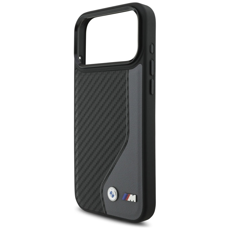 BMW M Anglies Pluoštas Logotipas MagSafe - Dėklas iPhone 17 Pro Max (antracitas)