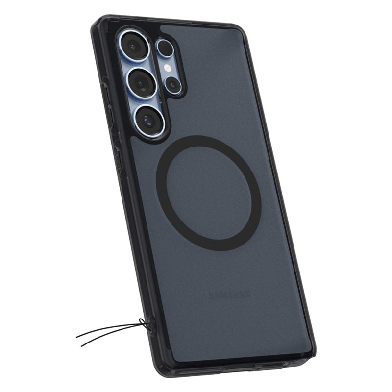 Spigen Ultra Hybrid Mag MagSafe – dėklas, skirtas „Samsung Galaxy S25 Ultra“ (Frost Black)