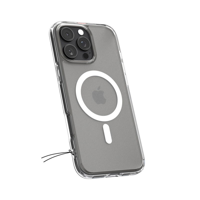 Spigen Ultra Hybrid Mag MagSafe – dėklas, skirtas iPhone 16 Pro Max (Frost Clear)