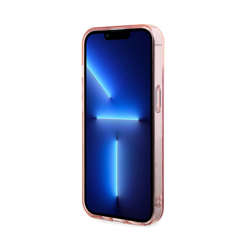 Karl Lagerfeld Monogram Choupette – „iPhone 15“ dėklas (rožinis)