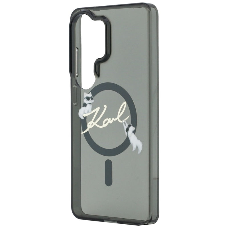 Karl Lagerfeld IML KC Script MagSafe - Samsung Galaxy S26 Ultra dėklas (juodas)