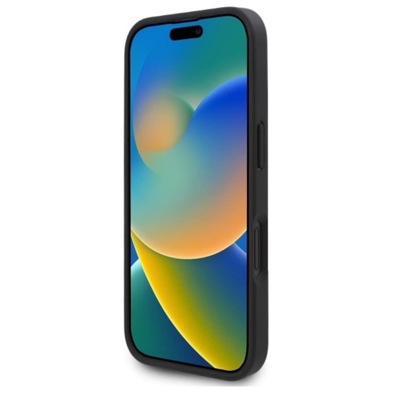 Karl Lagerfeld Hot Stamp MagSafe – „iPhone 16 Plus“ dėklas (juodas)