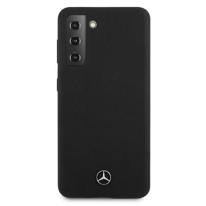 Mercedes Silicone Line – Dėklas, skirtas „Samsung Galaxy S21“ (juodas)