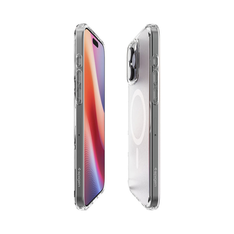 Spigen Ultra Hybrid Mag MagSafe – dėklas, skirtas iPhone 16 Pro Max (Frost Clear)