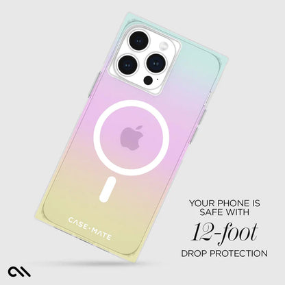 Case-Mate BLOX MagSafe – „iPhone 15 Pro Max“ dėklas („Rainbow Frosting“)