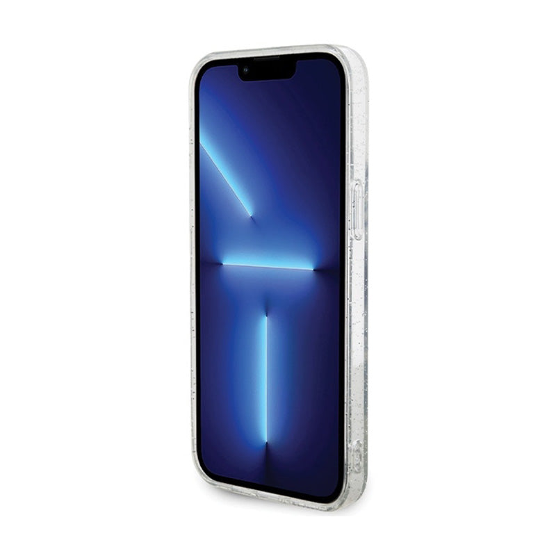 Karl Lagerfeld Karl & Choupette Blizgučiai MagSafe - iPhone 14 Pro Max Dėklas (Skaidrus)