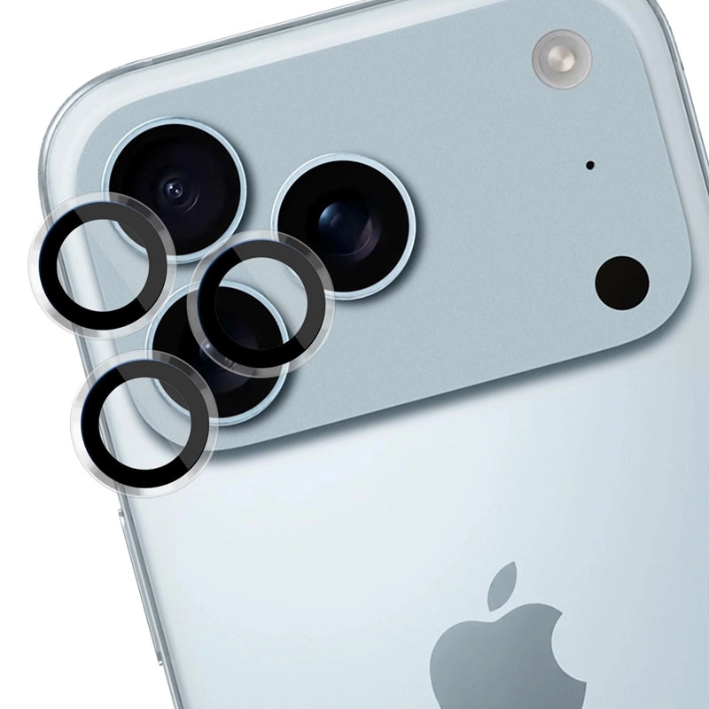 3mk Objektyvo apsauga Pro – Kameros objektyvo stiklas, skirtas iPhone 17 Pro / iPhone 17 Pro Max (Skaidrus)
