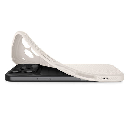 Spigen Liquid Air – Dėklas iPhone 17 Pro (Natūralaus Titano)