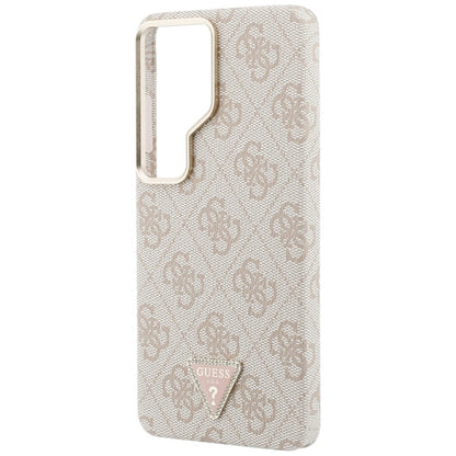 Guess 4G Triangle Logo MagSafe dėklas - Samsung Galaxy S26 Ultra (Rožinis)
