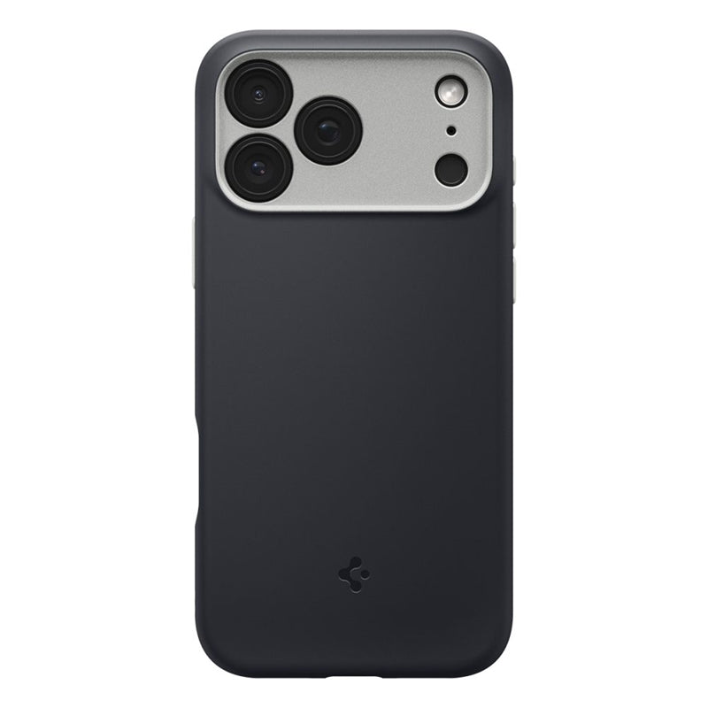 Spigen Nano Pop Mag MagSafe dėklas, skirtas iPhone 17 Pro (Juodas sezamas)