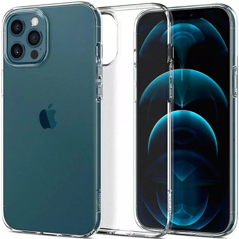 Spigen Liquid Crystal – „iPhone 12“ / „iPhone 12 Pro“ dėklas („Clear“)